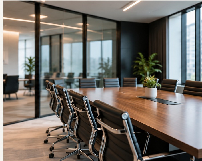 Sophisticated professional office